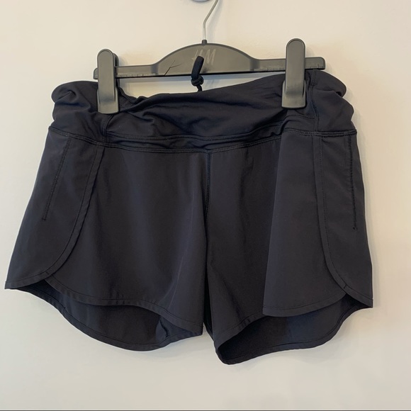 Lululemon Black Speed Up Shorts